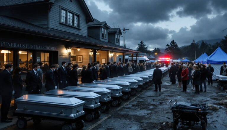 découvrez comment les pompes funèbres s'organisent et interviennent lors d'une catastrophe de masse : planification, gestion des victimes, accompagnement des familles et respect des procédures sanitaires.